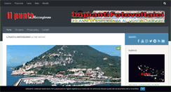 Desktop Screenshot of ilpuntoamezzogiorno.it